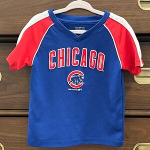 Genuine Merchandise Kids Chicago Cubs Blue and Red Jersey